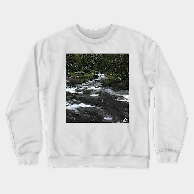 Running Streams Crewneck Sweatshirt by Avedaz